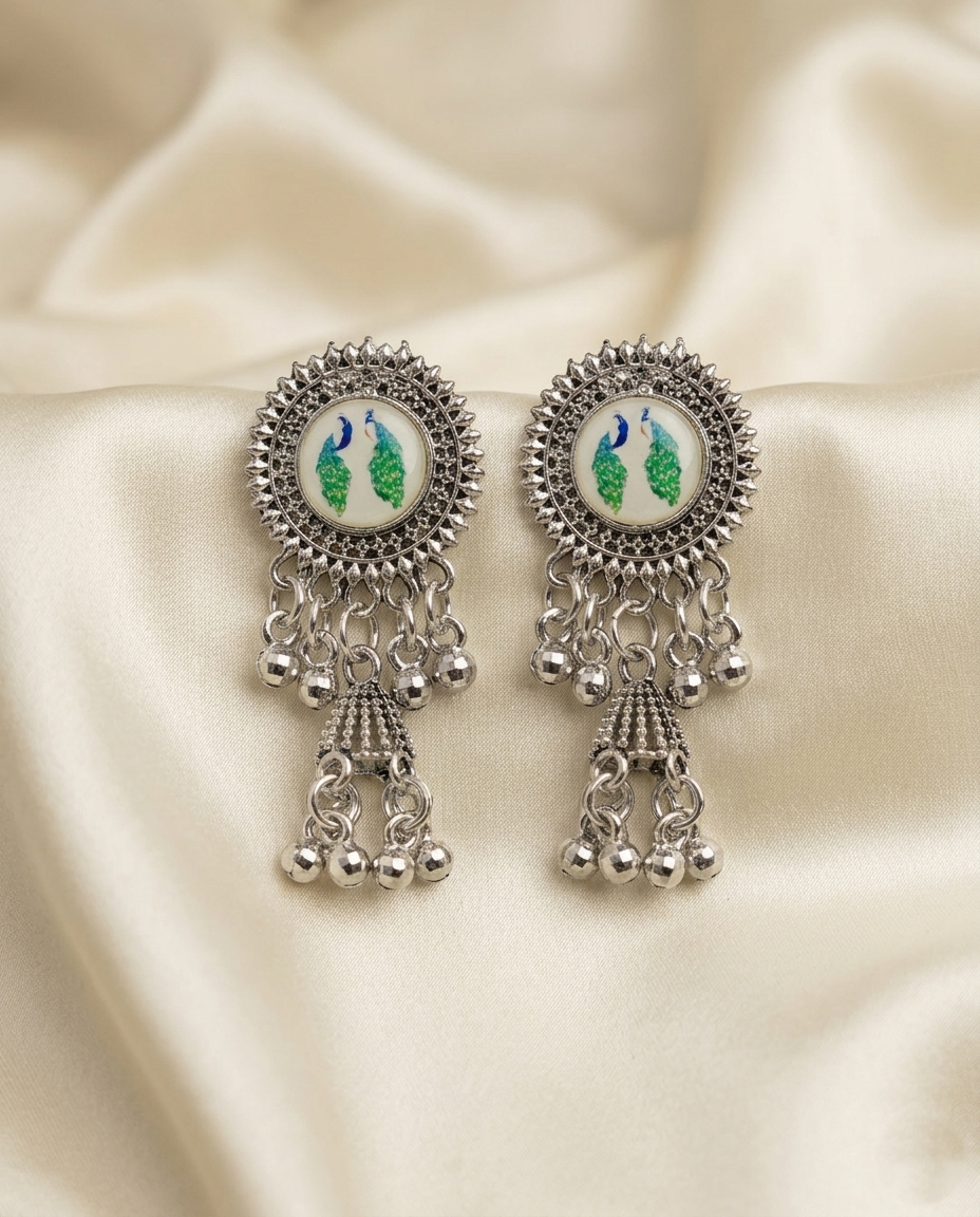 16-Pair Oxidized Earring Collector’s Box 1