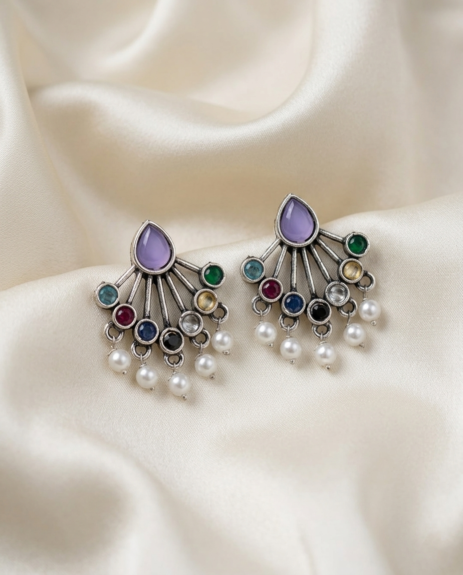 16-Pair Oxidized Earring Collector’s Box 2